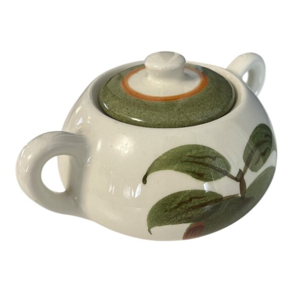 Stangl Pottery “Orchard Song” Covered Sugar Bowl – Hand Painted – USA - Picture 2 of 7